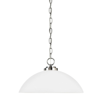  Oslo Down Light Pendant Light - Chrome