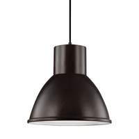  Division Street Down Light Pendant Light - Burnt Sienna