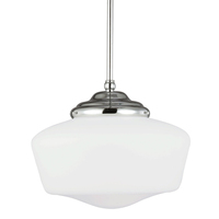  Academy Down Light Pendant Light - Chrome