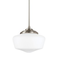  Academy Down Light Pendant Light - Brushed Nickel