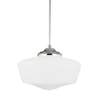  Academy Down Light Pendant Light - Chrome