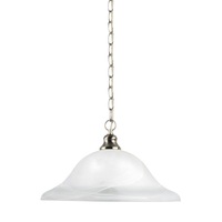  Windgate Down Light Pendant Light - Brushed Nickel