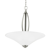  Metcalf Up Light Pendant Light - Brushed Nickel