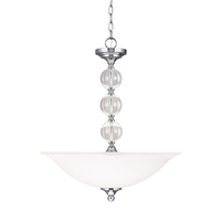  Englehorn Up Light Pendant Light - Chrome