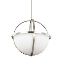  Alturas Up Light Pendant Light - Brushed Nickel