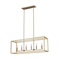  Moffet Street Linear Pendant Pendant Light - Satin Brass