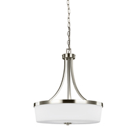  Hettinger Up Light Pendant Light - Brushed Nickel