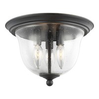  Morill Flush Mount Ceiling Light - Blacksmith