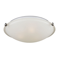  Flush Mount Ceiling Light - Brushed Nickel