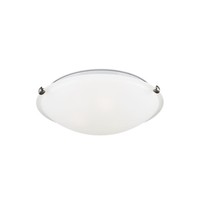  Clip Flush Mount Ceiling Light - Brushed Nickel