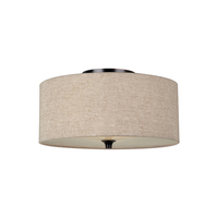  Stirling Flush Mount Ceiling Light - Burnt Sienna