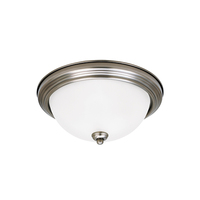  Flush Mount Ceiling Light - Antique Brushed Nickel