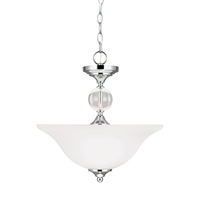  Englehorn Up Light Pendant Light - Chrome