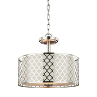  Jourdanton Up Light Pendant Light - Brushed Nickel