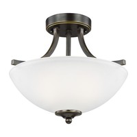 Semi Flush Mount 13-4/5" Width Semi Flush Mount 13-4/5" Width