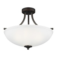Semi Flush Mount 18-2/3" Width Semi Flush Mount 18-2/3" Width