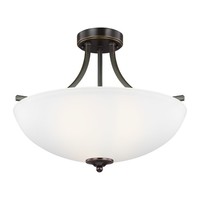 Semi Flush Mount 18-2/3" Width Semi Flush Mount 18-2/3" Width