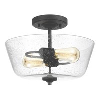  Morill Semi Flush Mount Ceiling Light - Blacksmith