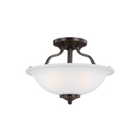  Emmons Semi Flush Mount Ceiling Light - Heirloom Bronze