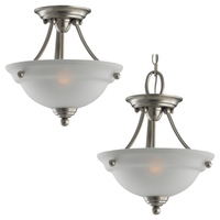 Semi Flush Mount 12-3/8" Width Semi Flush Mount 12-3/8" Width