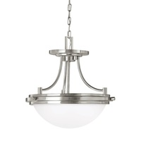  Winnetka Semi Flush Mount Ceiling Light - Brushed Nickel