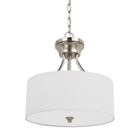  Stirling Up Light Pendant Light - Brushed Nickel