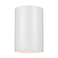  Outdoor Cylinders Ceiling Ceiling Mounted - White