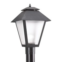  Polycarb Painted Lanterns Post Light Post Lights - Black