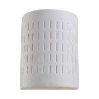  Paintable Ceramic Sconces Entrance Outdoor Wall Light - Unfinished Ceramic