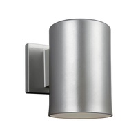  Outdoor Cylinders Entrance Outdoor Wall Light - Painted Brushed Nickel