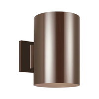  Outdoor Cylinders Entrance Outdoor Wall Light - Bronze