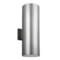  Outdoor Bullets Entrance Outdoor Wall Light - Painted Brushed Nickel