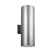  Outdoor Cylinders Entrance Outdoor Wall Light - Painted Brushed Nickel