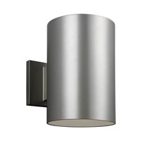  Outdoor Cylinders Entrance Outdoor Wall Light - Painted Brushed Nickel