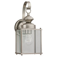  Jamestowne Entrance Outdoor Wall Light - Antique Brushed Nickel