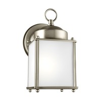  New Castle Entrance Outdoor Wall Light - Antique Brushed Nickel