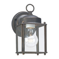  New Castle Entrance Outdoor Wall Light - Antique Bronze
