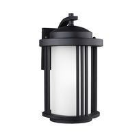  Crowell Entrance Outdoor Wall Light - Black