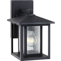  Hunnington Entrance Outdoor Wall Light - Black