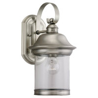  Hermitage Entrance Outdoor Wall Light - Antique Brushed Nickel