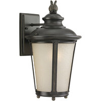  Cape May Entrance Outdoor Wall Light - Burled Iron