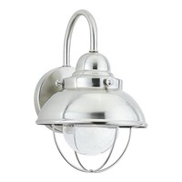  Sebring Entrance Outdoor Wall Light - Brushed Stainless