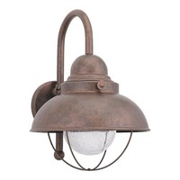  Sebring Entrance Outdoor Wall Light - Weathered Copper