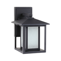  Hunnington Entrance Outdoor Wall Light - Black