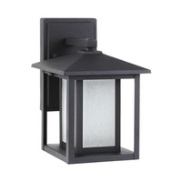  Hunnington Entrance Outdoor Wall Light - Black