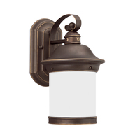 Hermitage Entrance Outdoor Wall Light - Antique Bronze