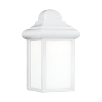  Mulberry Hill Entrance Outdoor Wall Light - White