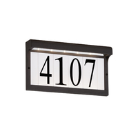  Address Light Address Number Door Accessory - Black