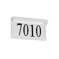  Address Light Address Number Door Accessory - White