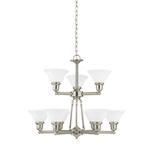 GL31062EN3962 Sussex Mid Sized Chandelier Chandelier - Brushed Nickel